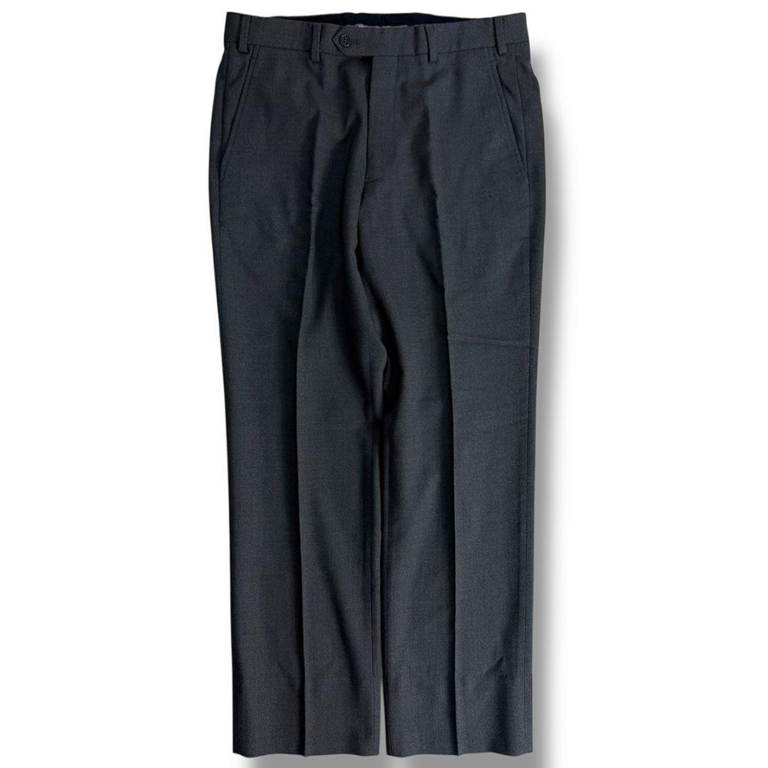 J7179 美品 アルマーニコレッツォーニ ソリッドスーツ グレー 48