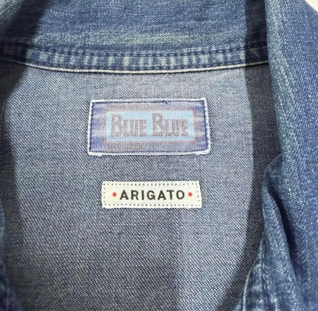 BLUE BLUE ブルーブルー デニムカバーオール M日本製 聖林公司