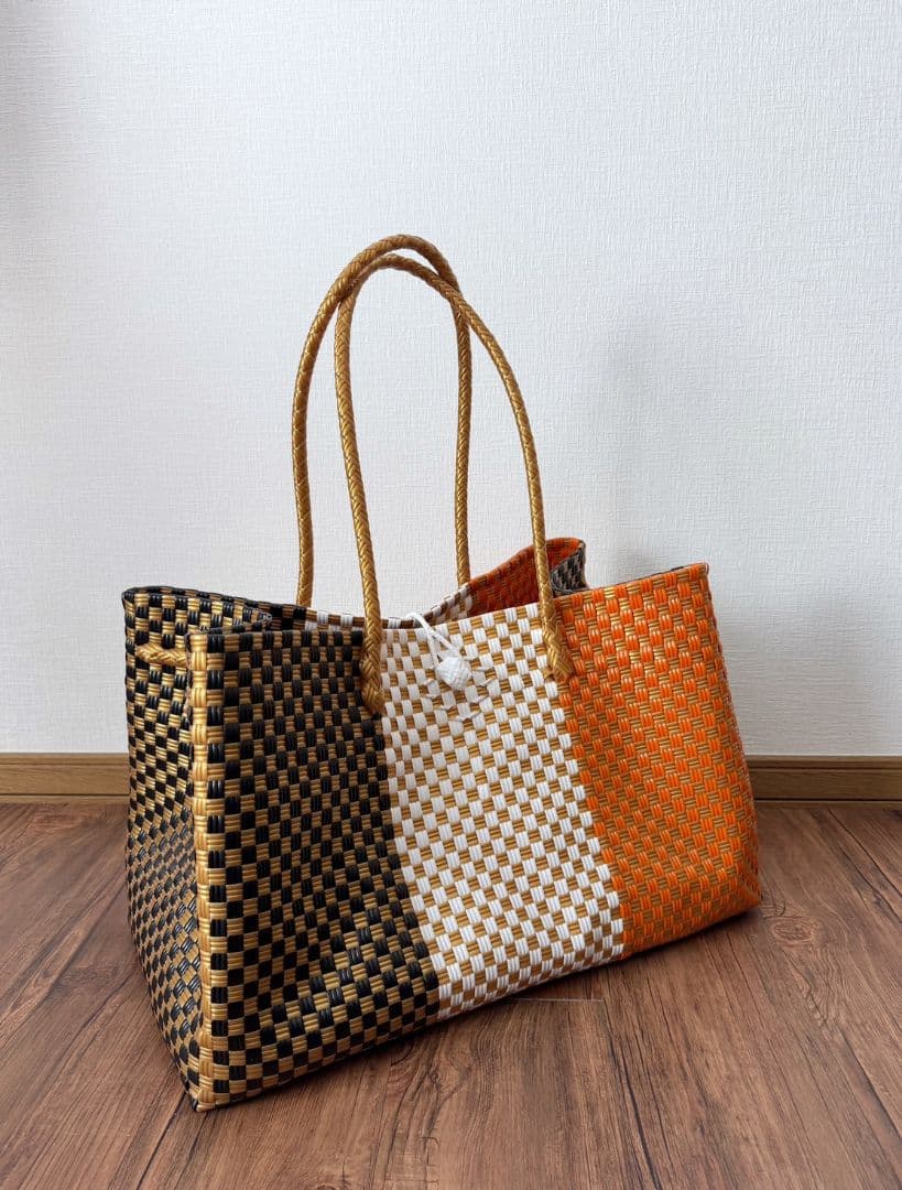 ジャンボsize！ プラカゴ メルカド 特大　トートバッグ　パサールバッグ　22