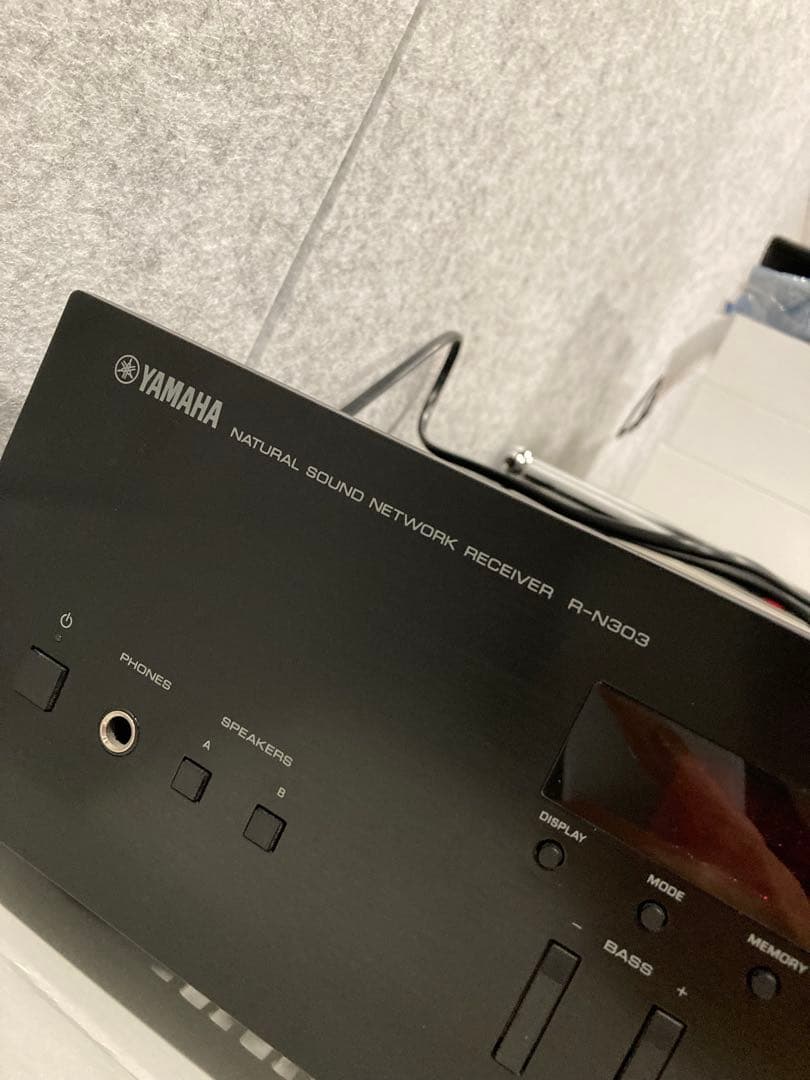 ヤマハ ネットワークレシーバー ブラック R-N303(B)