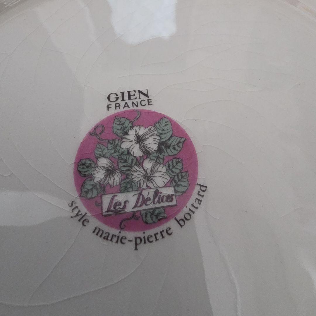 GIEN ジアン プレートデザート皿 4枚セット フランス皿