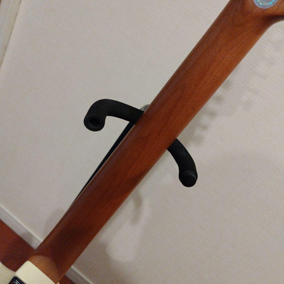 【美品】BST-1-RSM/M OWH バッカス エレキギター ホワイト