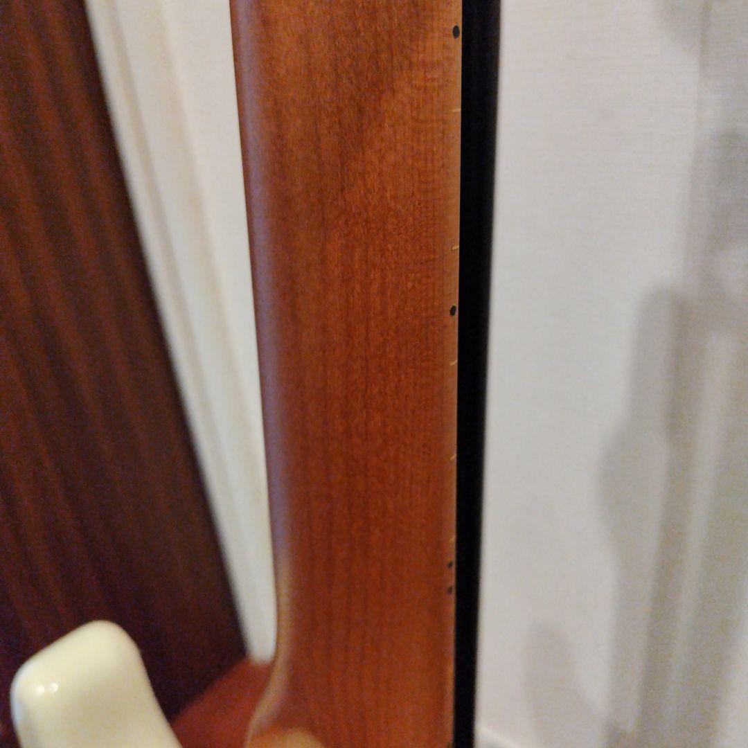 【美品】BST-1-RSM/M OWH バッカス エレキギター ホワイト