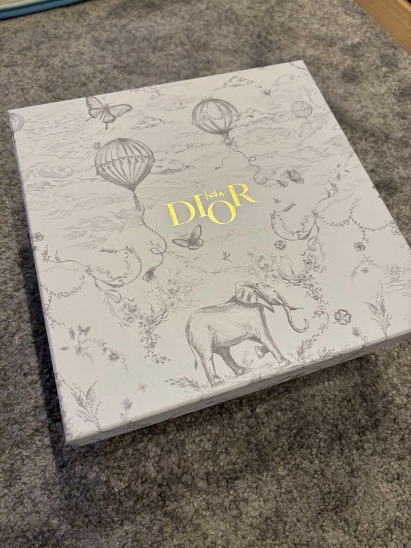 、*様 baby DIOR ロンパース 帽子 スタイ ギフトセット