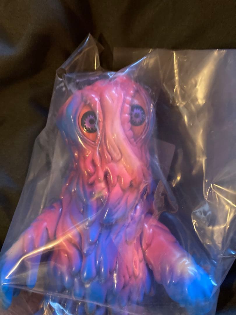 ファンタジートイズ　ヘドラ　ソフビ　ブルー