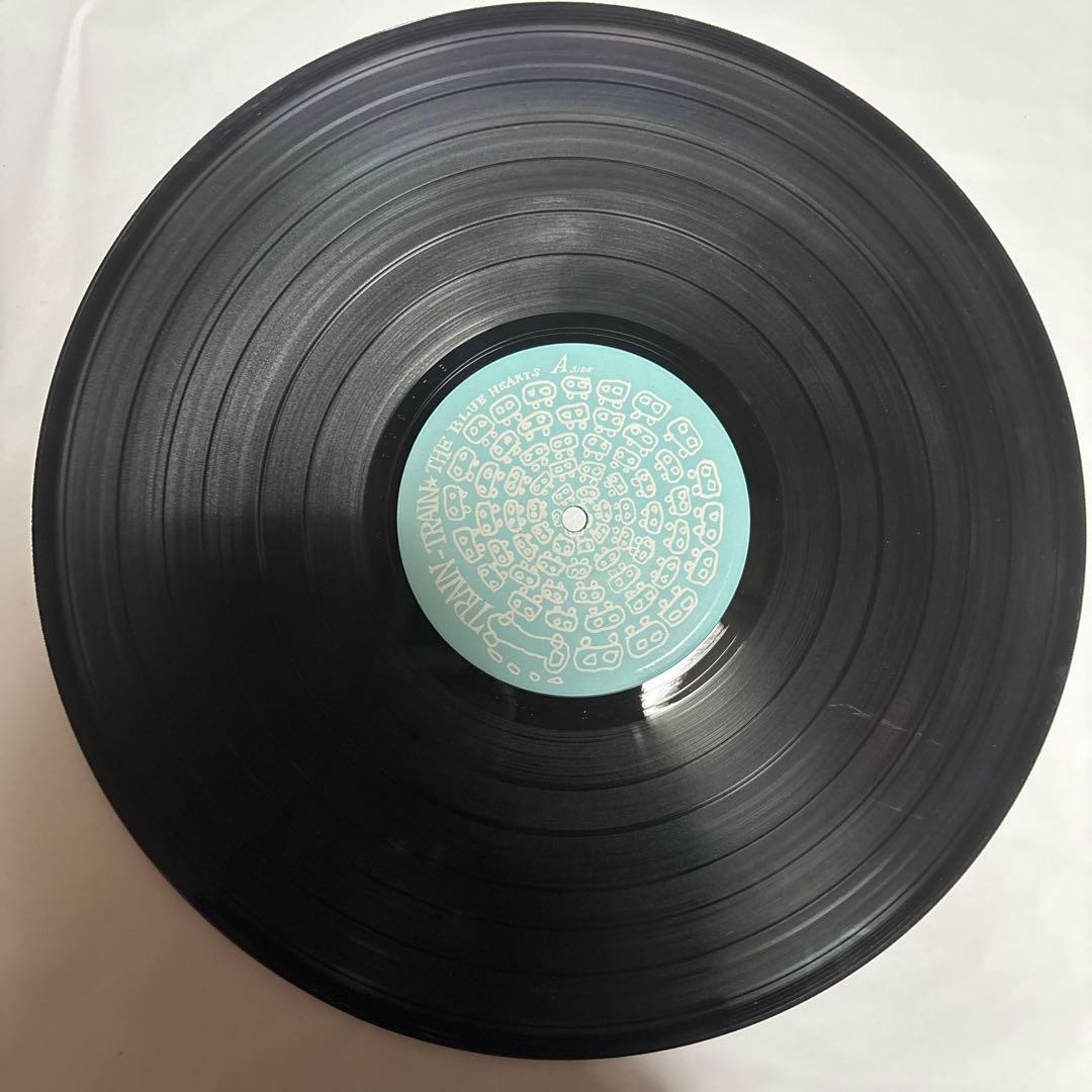 THE BLUE HEARTS / TRAIN-TRAIN LP オリジナル
