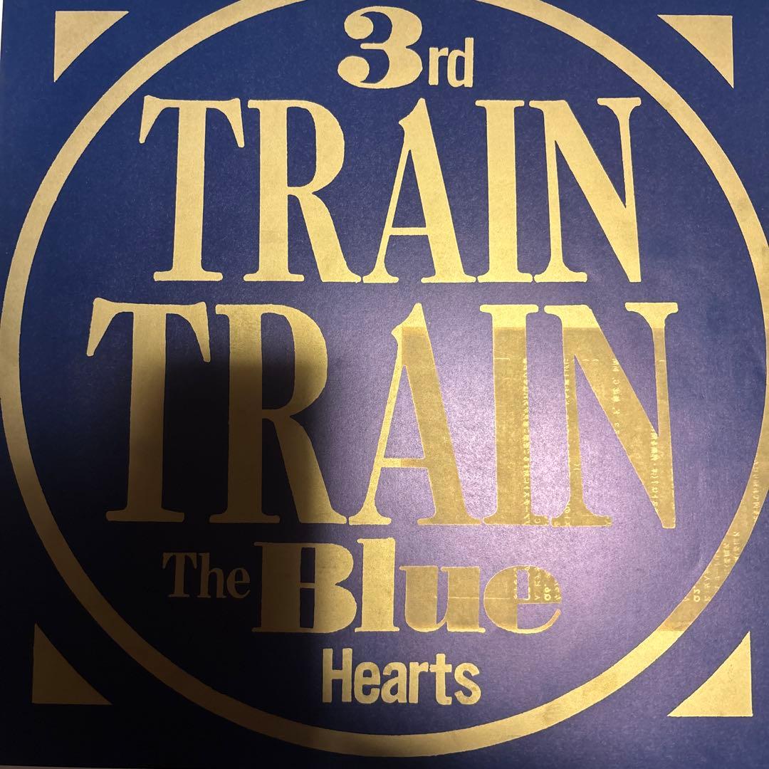 THE BLUE HEARTS / TRAIN-TRAIN LP オリジナル